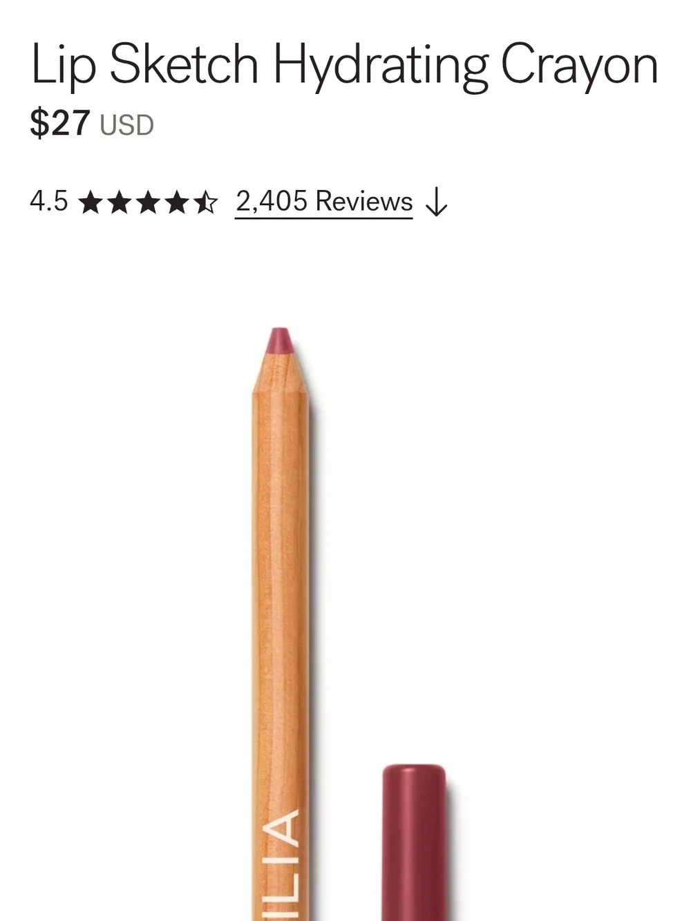 LIP SKETCH HYDRATING CRAYON